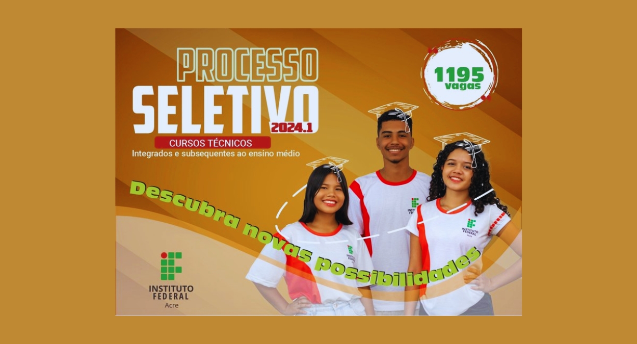 Cursos gratuitos: IFAC oferece mais de 1.000 vagas, veja como se inscrever