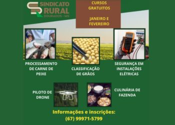 Veja como se inscrever nos cursos do Sindicato Rural de Dourados