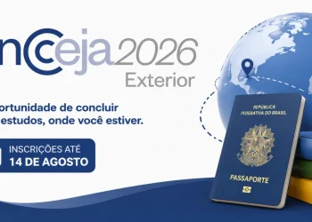 Encceja Exterior 2026 (Imagem: IA)