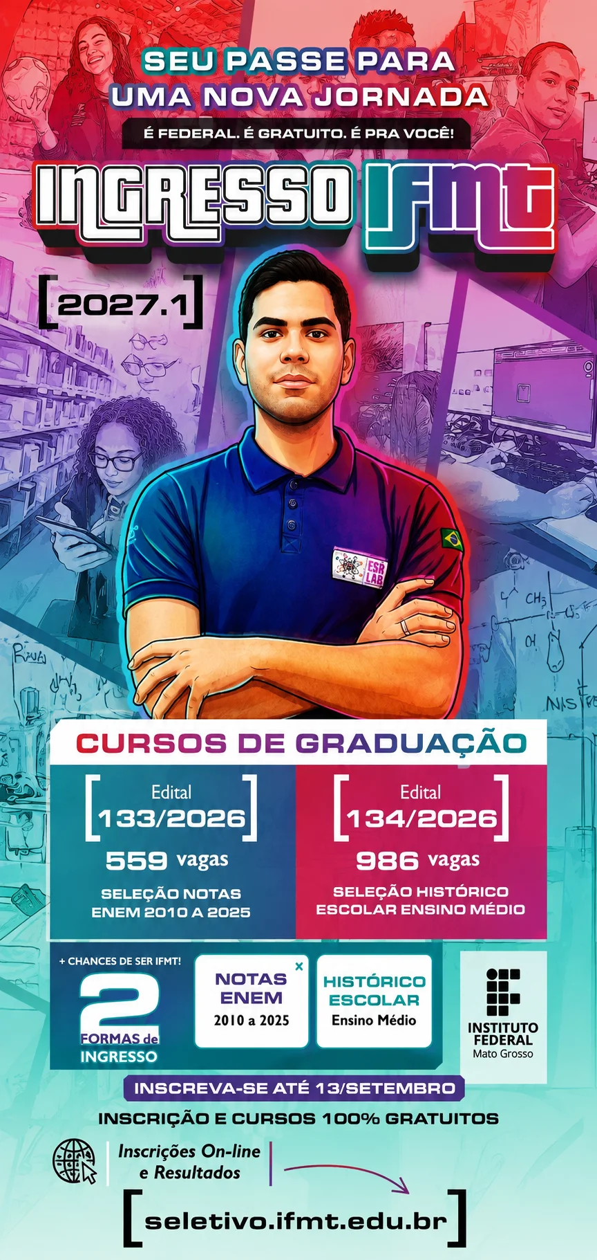 Processo Seletivo IFMT 2027