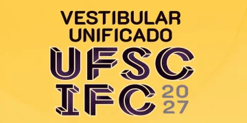 Inscrição Vestibular Unificado 2027 UFSC IFC