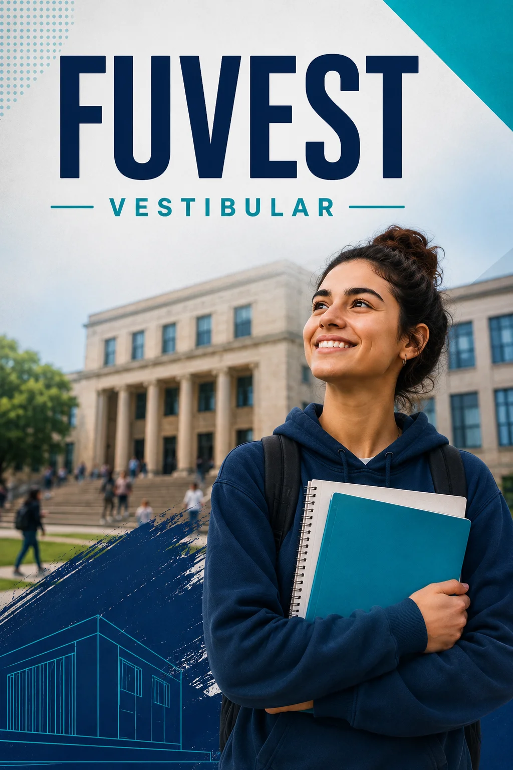 Vestibular Fuvest 2027 (Imagem IA)