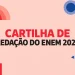 cartilha redação enem 2026