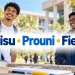 informações sisu, prouni e fies
